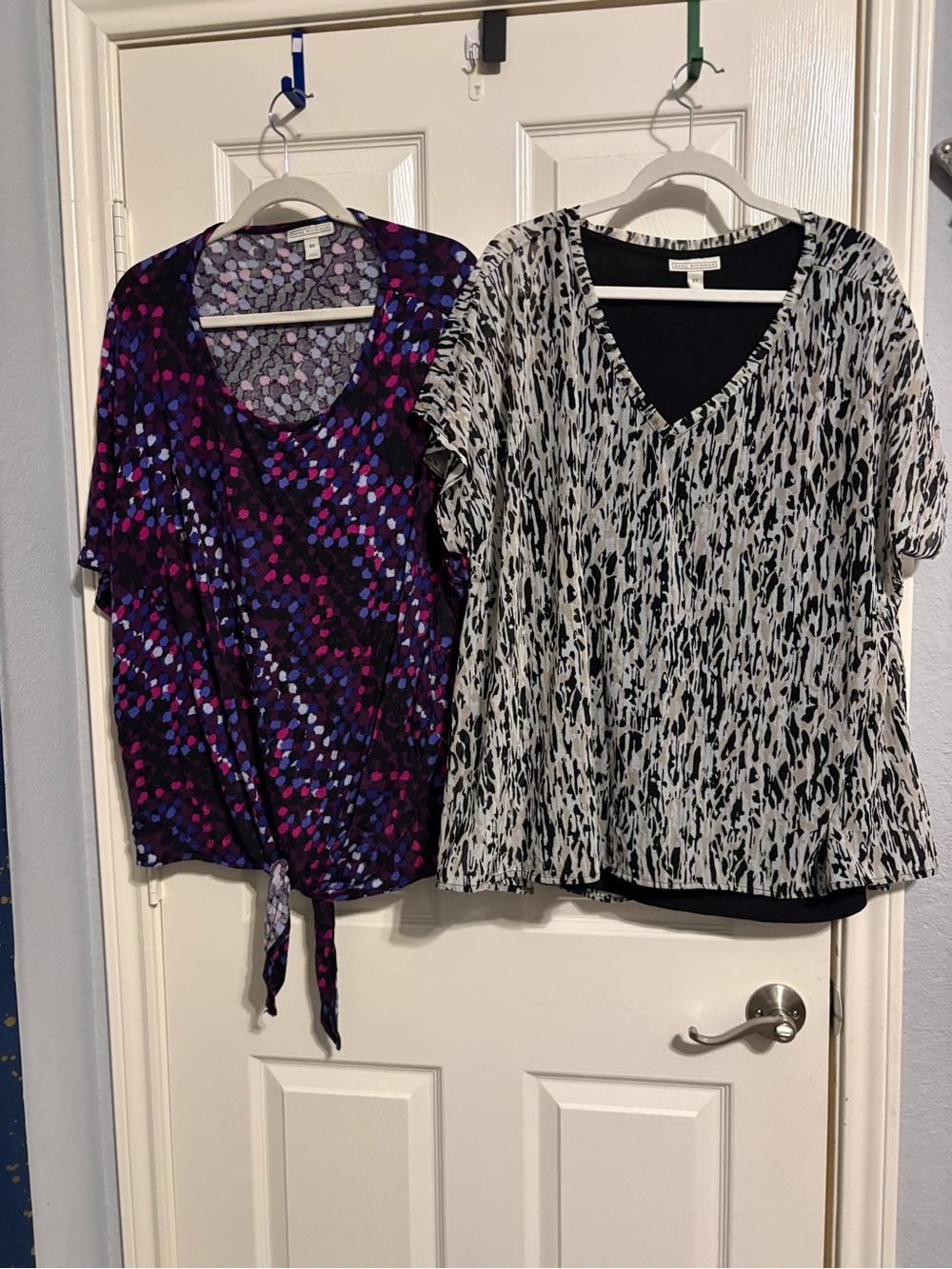 469- bundle of 2 Dana Buchman Short Sleeve Tops